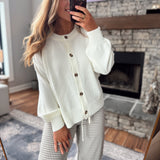 The Cream Aurelia Cardigan