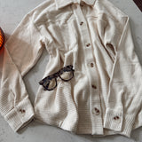 Ivory Brindy Shacket