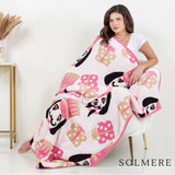 Pink Nutcracker Solmere Blanket