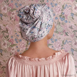 Bridgerton x Kitsch Satin-Lined Flexi Shower Cap - Wisteria