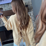 Marigold Tie Back Sweater