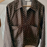 Espresso Atlas Polka Dot Chore Jacket