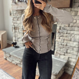 Stone Serpentine Chic Long Sleeve