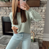 Sage Lightweight Bailey Sweater