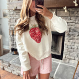 Ivory Daily Berry Sweater