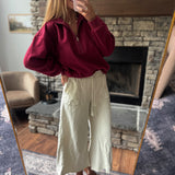 Burgundy Snugglegear Fleece Half Zip