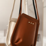 On The Go Brown Phone Holder Crossbody Bag