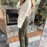 Olive Cordelia Tie Waist Pants