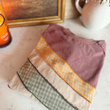 Parker Plum Mixed Colored Patches Pullover