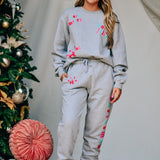 Holly Merry Everything Grey Sweatshirt