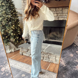 Risen Light Slouchy Barrel Jeans