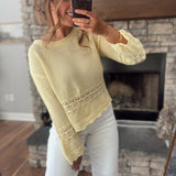 The Daisy Scallop Sweater