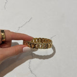 Gold Bold Link Bracelet