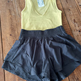 Charcoal Sprint Shorts