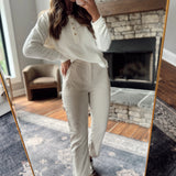 Gingham Dreams Natural Pants