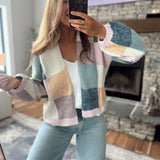 Lavender Vanessa Mosaic Cardigan