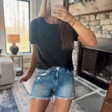 Andrea Med Wash HR Shorts