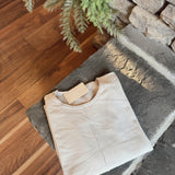 Sand Beige Eva Front Seam Sweater