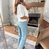 Risen Light HR Distressed Boyfriend Jeans
