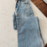 Tatum Tie Waist Wide Leg Jeans