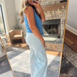 Sky Striped Day Trip Pants
