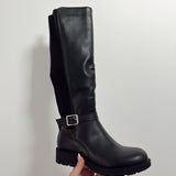 Hay There Black Knee-High Boots