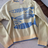 Yellow Sea You In Citrus Sweater