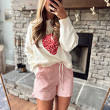 Ivory Daily Berry Sweater