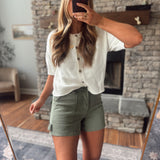 Mica Olive Super HR Carpenter Shorts