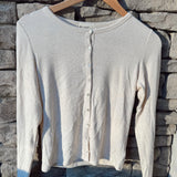 Oatmeal Buttoned & Cozy Top