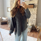 Charcoal Tully Sweater