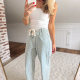 Blue City Stroll Barrel Pants