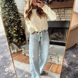 Risen Light Slouchy Barrel Jeans