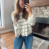 Sage Deja Striped Sweater