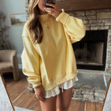 Butter Makawao Mock Neck Sweatshirt