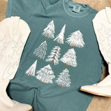 Winter Trees Trio Tee Preorder