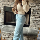 Flying Monkey Intrepid  Super HR Baggy Cuffed Wide Leg Denim