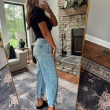 Risen Medium HR Barrel Jeans