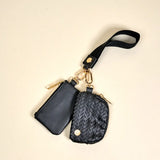 Black Dynamic Duo Wristlet