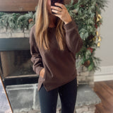 Coffee Kenley Pullover