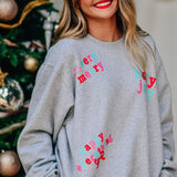 Holly Merry Everything Grey Sweatshirt