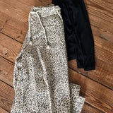 Milk Tea Spotted Print Pants