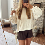 Cream Calloway Jude Top