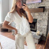 Off White Love Letters Blouse