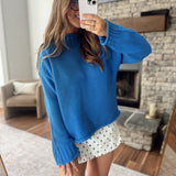 Blue Ovie Sweater