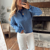 Blue Harbor Lights Sweater