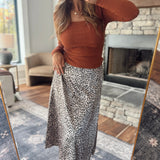 Call Of The Wild Midi Skirt