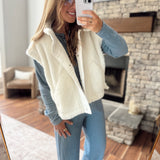 White Soft Spot Vest