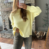 Butter Mock Neck Soft Sweater