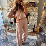 Dusty Pink Lakeview Lounge Joggers